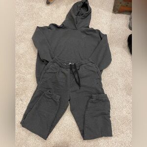 Grey Gymshark Sweat Set